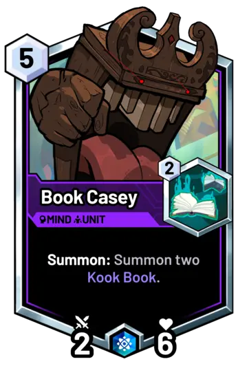 Book Casey - Summon: Summon two Kook Book.