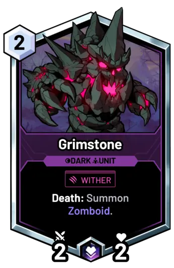 Grimstone - Death: Summon Zomboid.