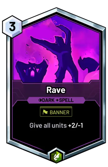Rave - Give all units +2/-1