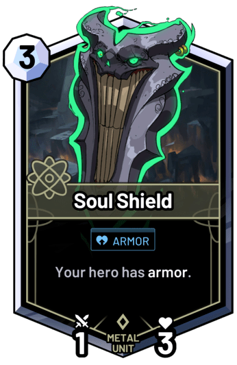 Soul Shield - Your hero has armor.