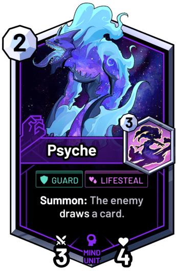 Psyche - Summon: The enemy draws a card.