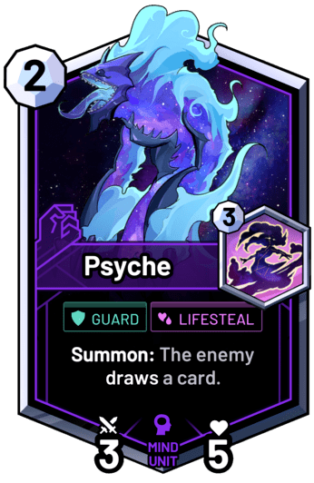 Psyche - Summon: The enemy draws a card.